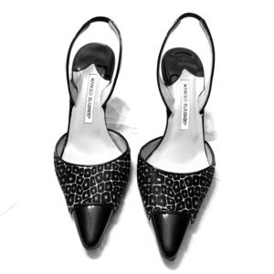 Manila Blahnik Cap Toe Pump